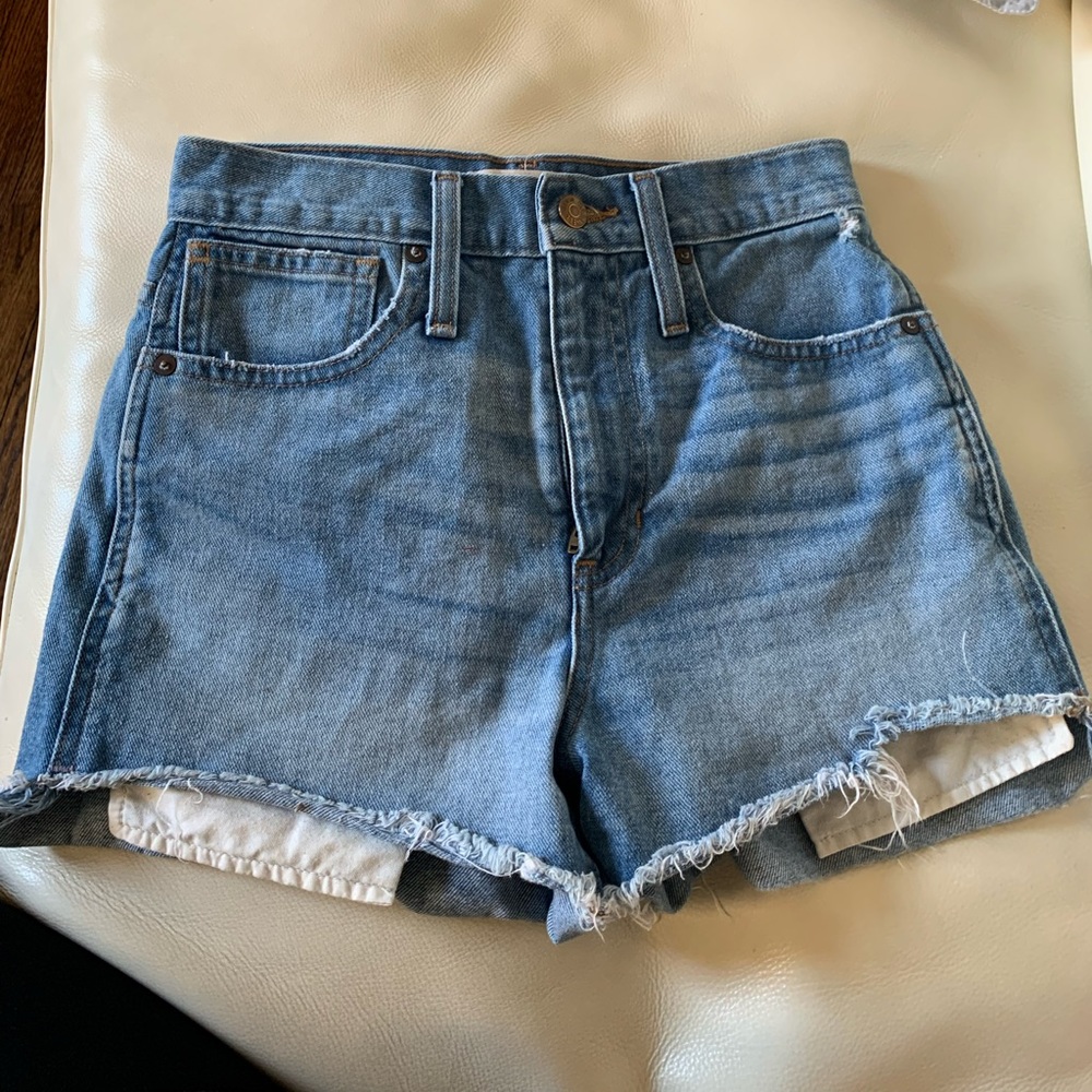 madewell jean shorts 24